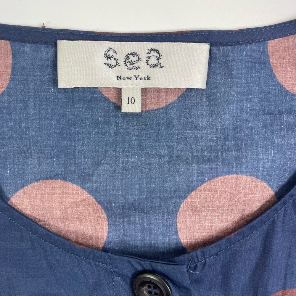 Sea New York Jumpsuit Sz 10 Penny Polka Dot - Picture 15 of 17